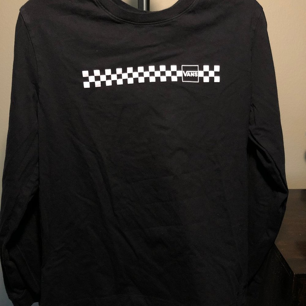 Vans Long Sleeve Boyfriend T-Shirt Size M